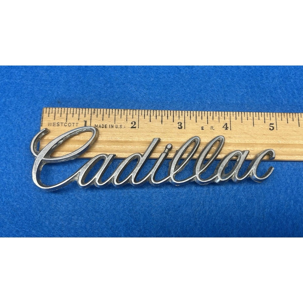 Cadillac Grille Script Emblem - Picture 4 of 5